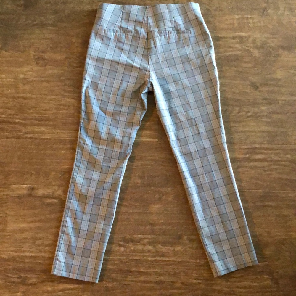 Stretchy Plaid Pants - Picture 2 of 9